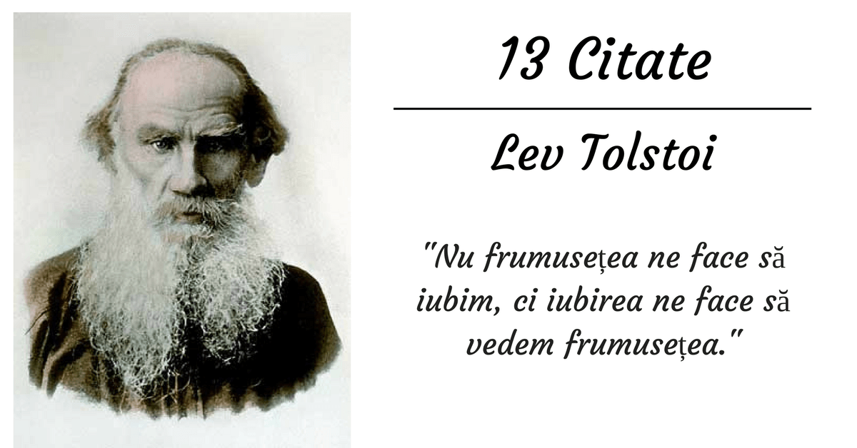 Citate de Lev Tolstoi alinas.ro